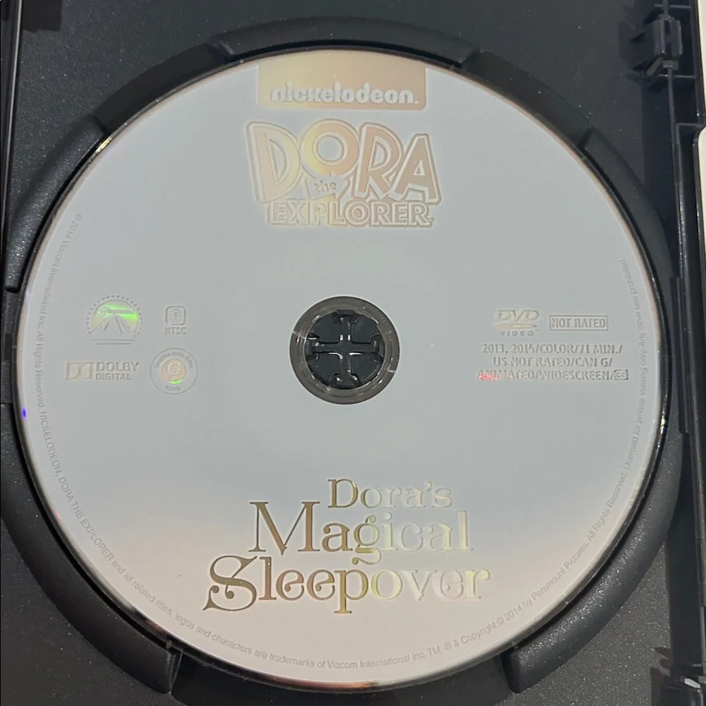 Nickelodeon Dora Magical Sleepover DVD - preowned good condition